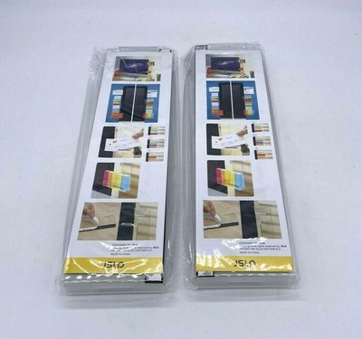 2 Monitor Multi-Functional Memo Boards for Computer/Screen w/Sticky Notes
