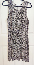 Old Navy Black and White Casual Shift Dress Size XL
