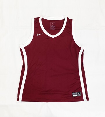 Nike Elite Basketball Practice Jersey Women's XL Maroon AV2219