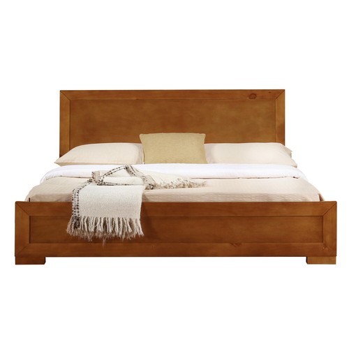 Camden Isle Trent Wooden Platform Bed in Oak, Full