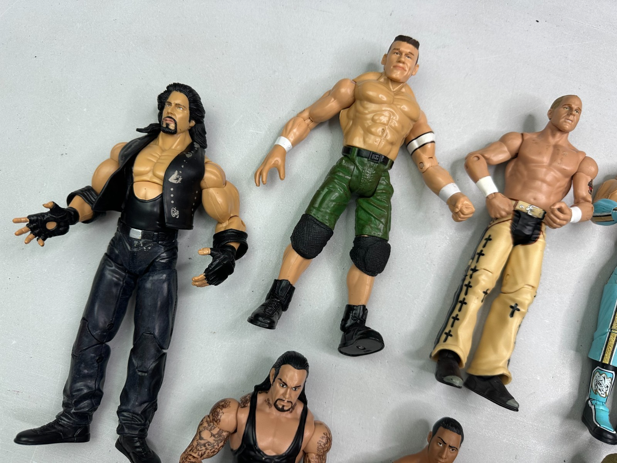 2005 2010 Mattel WWE Wrestling Action Figures Star Lot of 11 Toy
