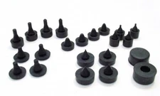 GM Rubber Bumpers Seal Glove Box License Plate Ash Tray Gas Door Console Kit #2