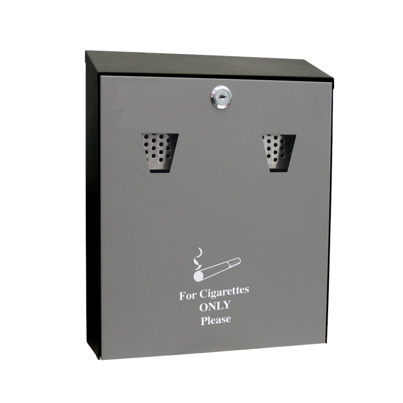 Cathedral Products 3.1L Wall-Mounted Ash Bin – Outdoor Cigarette Disposal