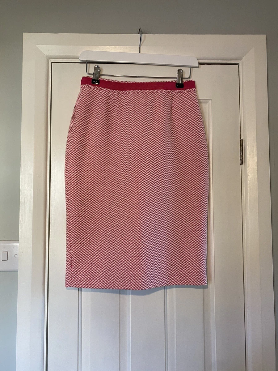 Boden pink cheap pencil skirt