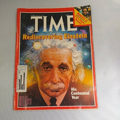 Vintage Time Magazine Dated February 19, 1979 ''Rediscovering Einstein''