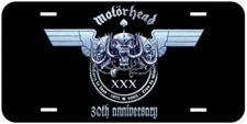 Motorhead 30th Aluminum Novelty Tag Car License Plate
