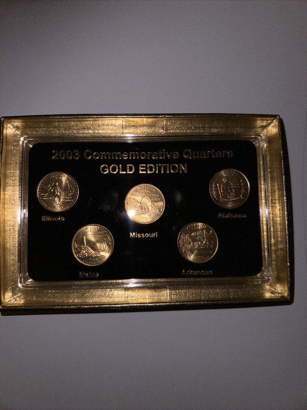 2003 Gold Edition 50 States Commemorative Quarters