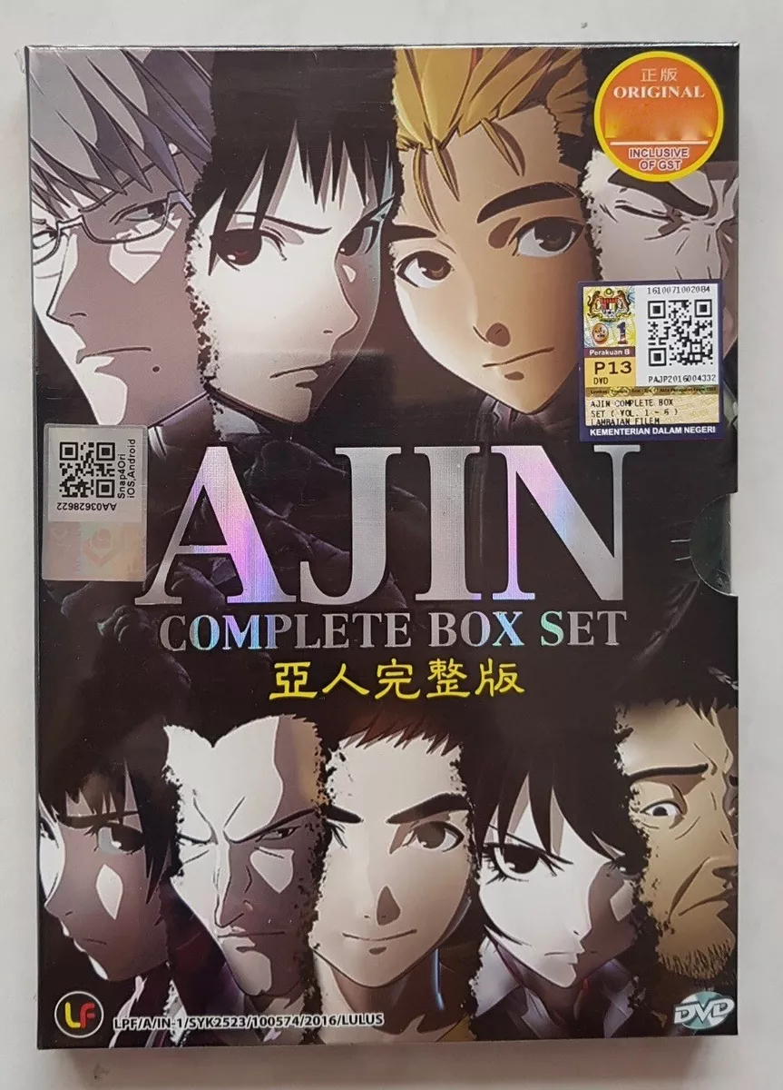 Anime DVD AJIN Vol. 1-13 End GOOD ENG SUB All Region FREE SHIPPING