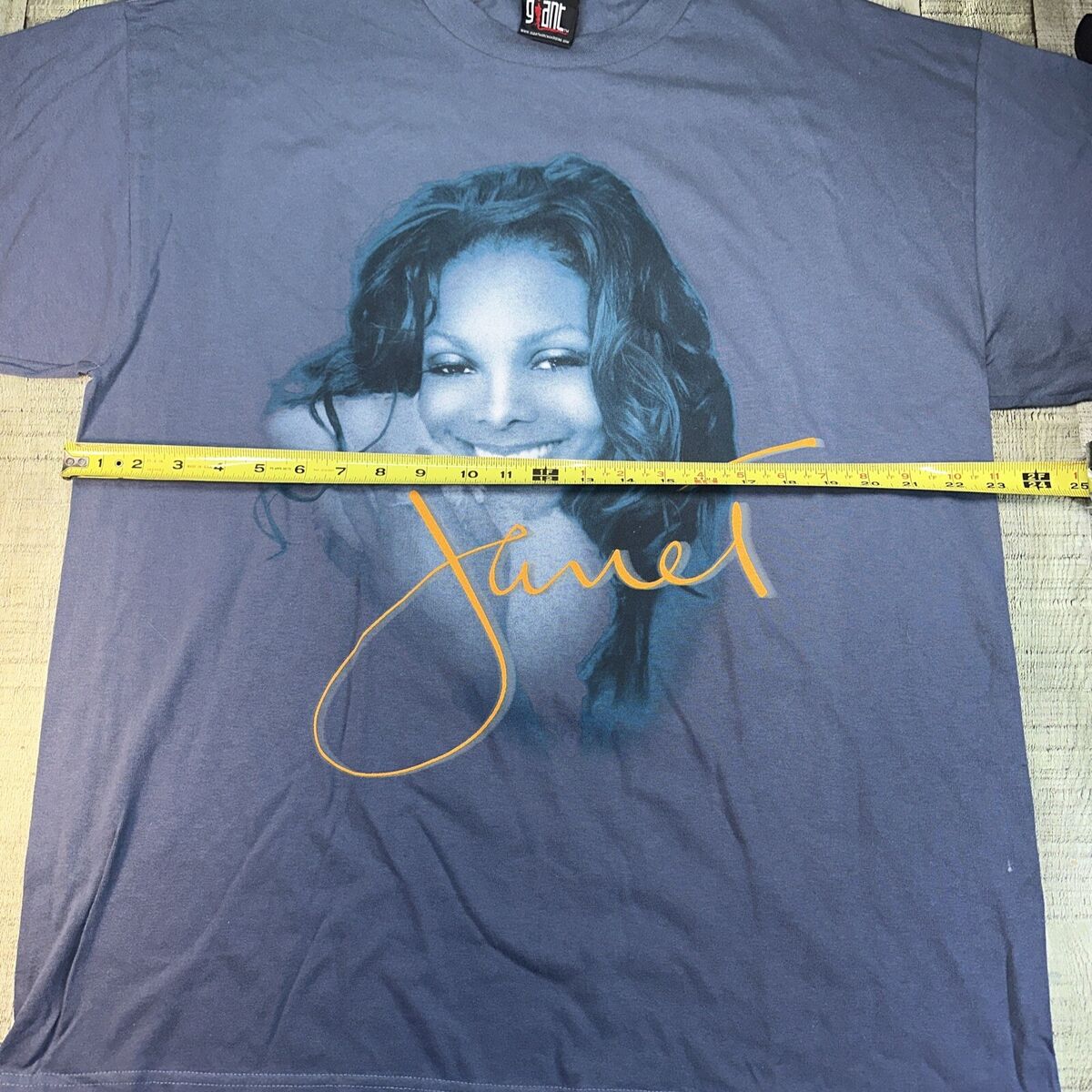 Vintage Janet Jackson Y2K Concert T-Shirt Giant Tag Extra Vintage Janet Jackson Y2K Concert T-Shirt Giant Tag Extra