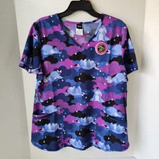 Disney Eeyore Women's Scrub Top Size L NEW