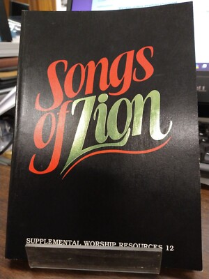 Songs of Zion UMC Methodist Supplemental Worship Resource 12 bundle PB G+ 230928