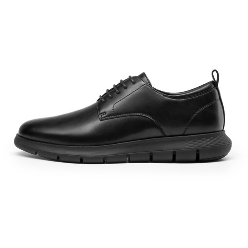 Men Derby Sneakers Breathable Lightweight Casual Oxford Walking Shoes - 第 3/25 張圖片