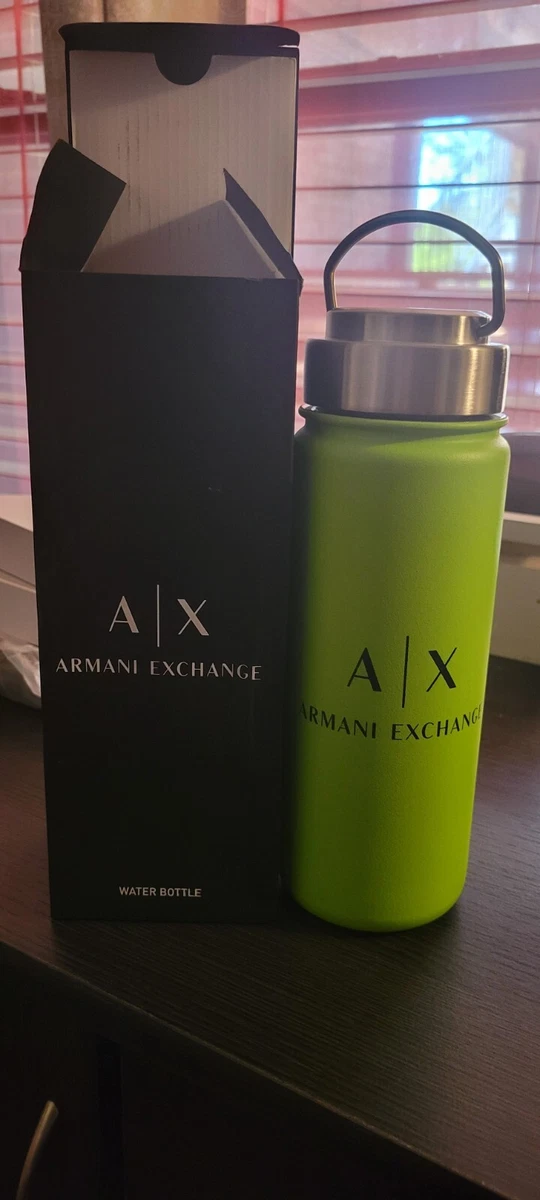 Armani Exchange Water Bottle Green Thermo Stainless Steel 2