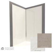 R&uuml;ckwandsystem CS Easypanel Marmor Naturstein Duschboard Wandpaneel Wandboard