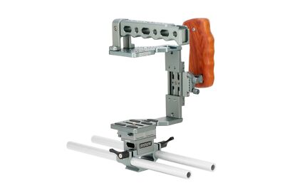 Sevenoak SK-XC1 Aluminium Universal DSLR Kamerakäfig 15mm Rod Base-plate Kit