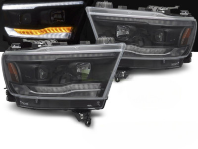 Paar Dodge Ram Scheinwerfer ab 2019 bis 2022 LED DYN Schwarz - 41386161