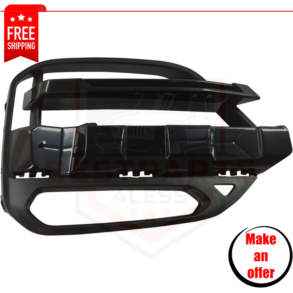 New Front Bumper 51117422945 black left side for 2019-2021 X3 