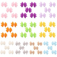 5 PCS Baby Infant Bow Hairpins Headwear Girls Cute Hair Clips Hair Accessories