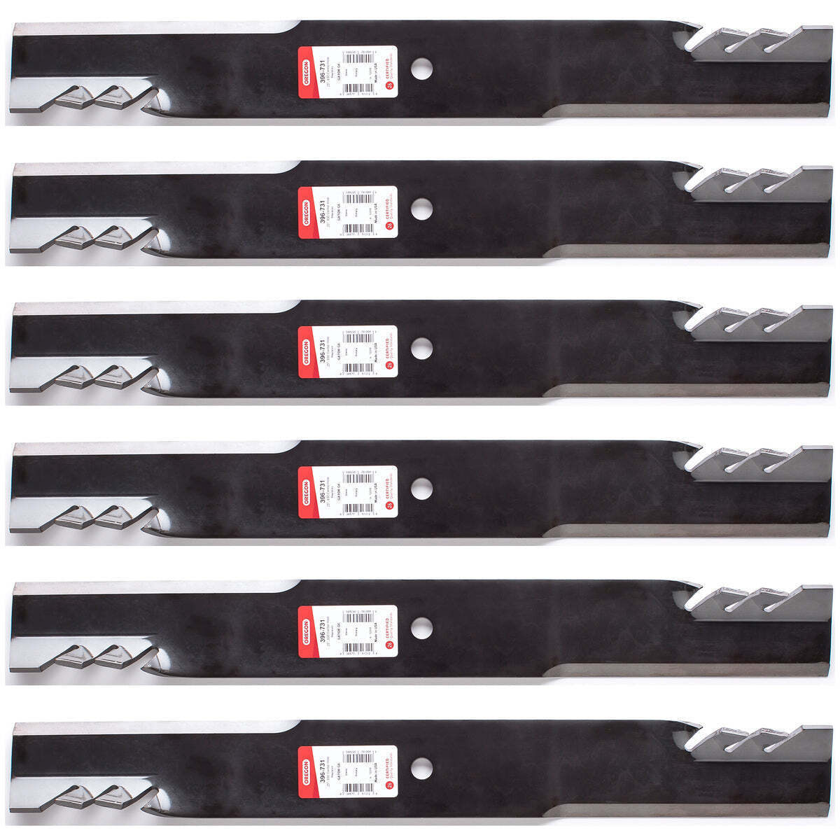 Oregon 396-731 G6 Gator Blades for 72 Oregon 396-731 G6 Gator Blades for 72