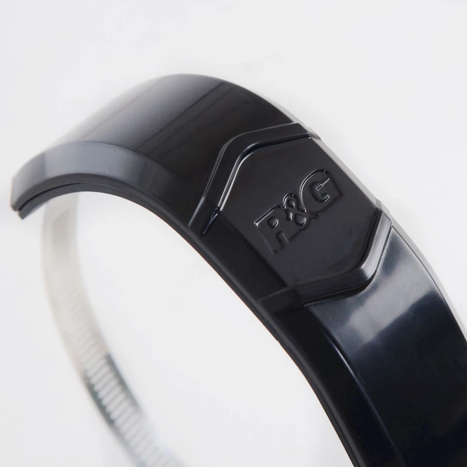 Protetor de exaustão preto R&G 4,5 a 5,5" pode cobrir para 08-13 Aprilia Mana 850 - Imagem 2 de 3