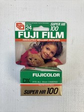 Vintage FujiFilm Fujicolor HR 100 Photo Flim CN 135-24 Exposures Japan Exp 1991