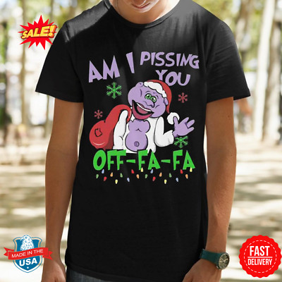 Santa Peanut Jeff Dunham Am I Pissing You Off Fa FA Christmas Shirt