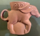Vintage Frankoma 1989 Political Democrat Mug Donkey