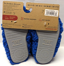 Dearfoams Kid's Tate Pile Bootie Slipper 11-12