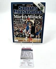 KANSAS JAYHAWKS MARIO CHALMERS SIGNED SPORTS ILLUSTRATED 8X10 PHOTO JSA COA