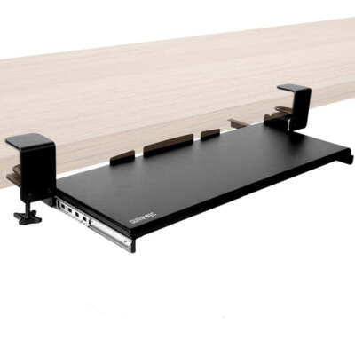 Duronic DKTPX1 Tastaturauszug Tastaturschublade 68cm Schreibtischerweiterung