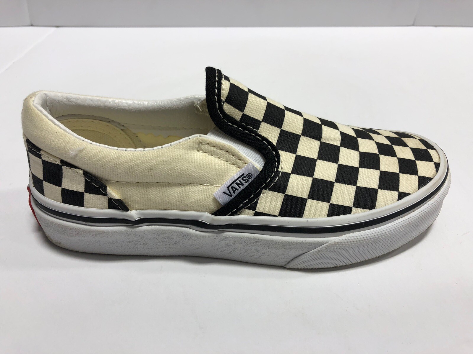 black and white checkered shoes
