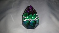 SWAROVSKI CRYSTAL VINTAGE RIO CONE PAPERWEIGHT 7452 NR 060 RETIRED VERY RARE!!