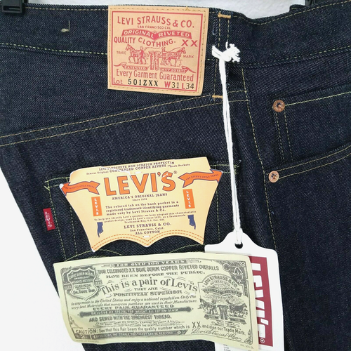LEVI'S VINTAGE CLOTHING 501ZXX 1960 Red 