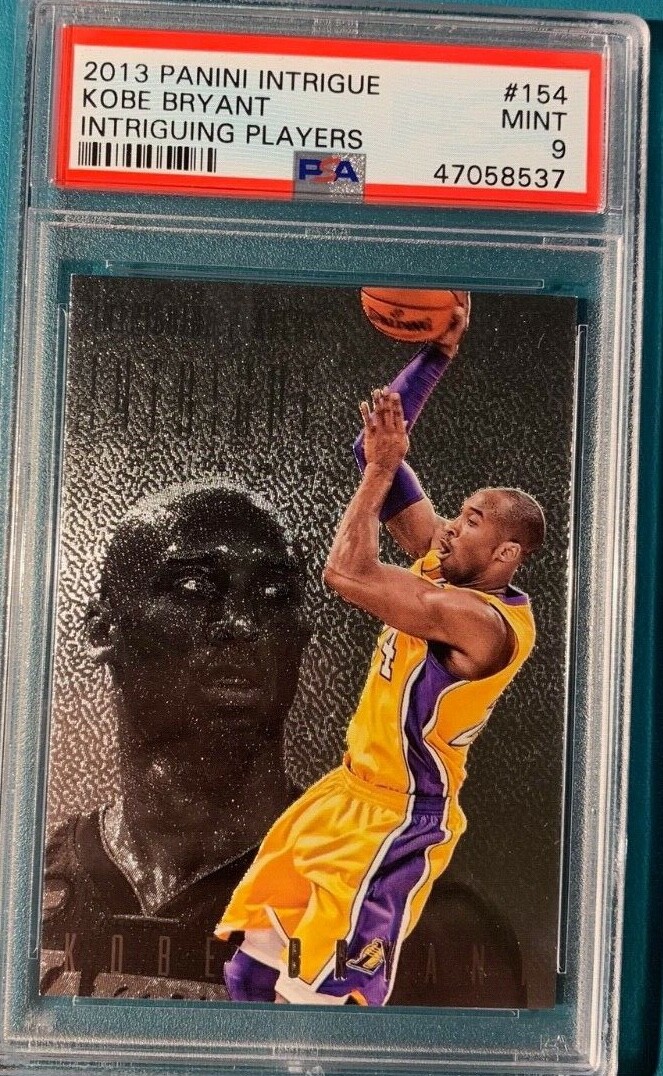 2013 Panini Intrigue #154 Kobe Bryant Intriguing Players PSA 9 Pop