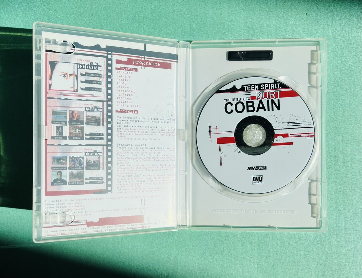 Teen Spirit: Tribute to Kurt Cobain Directors Cut (DVD, 2001