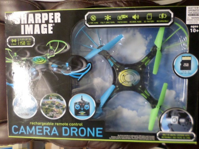 sharper image camera drone