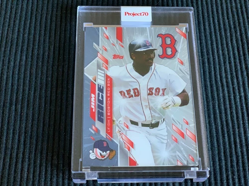 2021 TOPPS PROJECT 70 #783 JIM RICE / SKET ONE  *ENCASED ART*  RED SOX