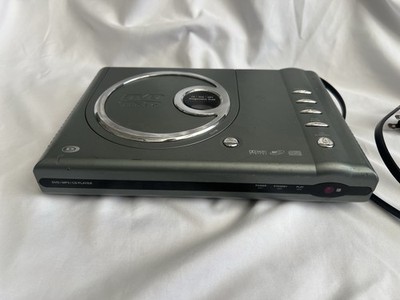 Dolby Laboratories Gray Silver DVD MP3 CD Mini Player OLDER, NOT HDMI Tested WRK