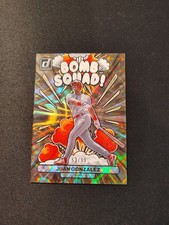 2023 Panini Donruss - Bomb Squad Juan González #BS7 Gold /99