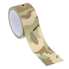 Camouflage Tape 2" x 5.5 Yards Self Adhesive Camo Tape Wrap Light Camo