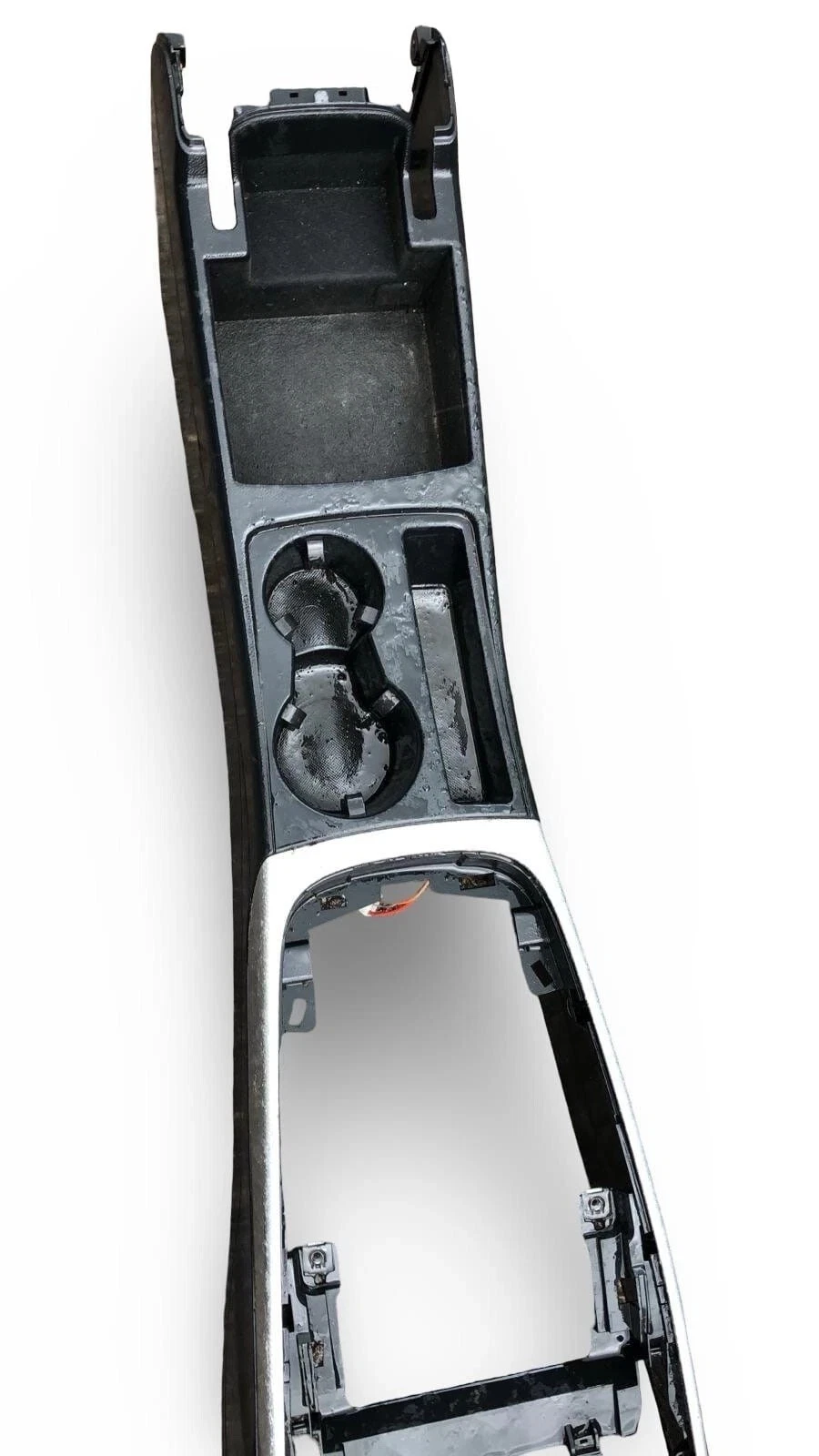 Audi A4 B8 centre console cup holder storage top view