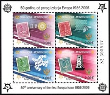 MONTÉNÉGRO 2006 EUROPA CEPT