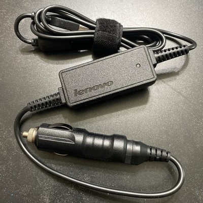 Lenovo 90W SlimTip Car Charger   12V Auto Adapter Works w/ ThinkPad T/L/X Series