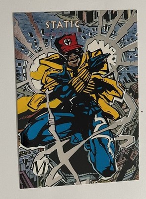 1993 SkyBox DC Milestone The Dakota Universe Embossed # M2 Static