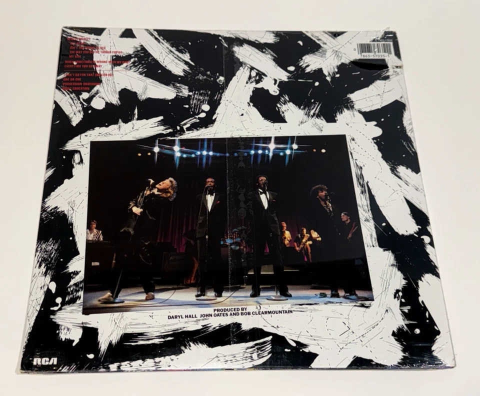 Daryl Hall & John Oates Live At The Apollo Vinyl LP 1985 RCA SEALED Original Foto 4 de 4