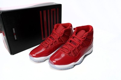 Nike Air Jordan 11 Red Men's sports shoes -378037-623 | eBay