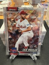 2026 Topps Series 1 Zack Wheeler Diamanté Foil Philadelphia Phillies