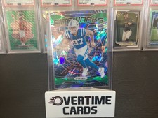 2024 Panini Prizm - Fireworks Laiatu Latu #17 Green Ice Prizm (RC)