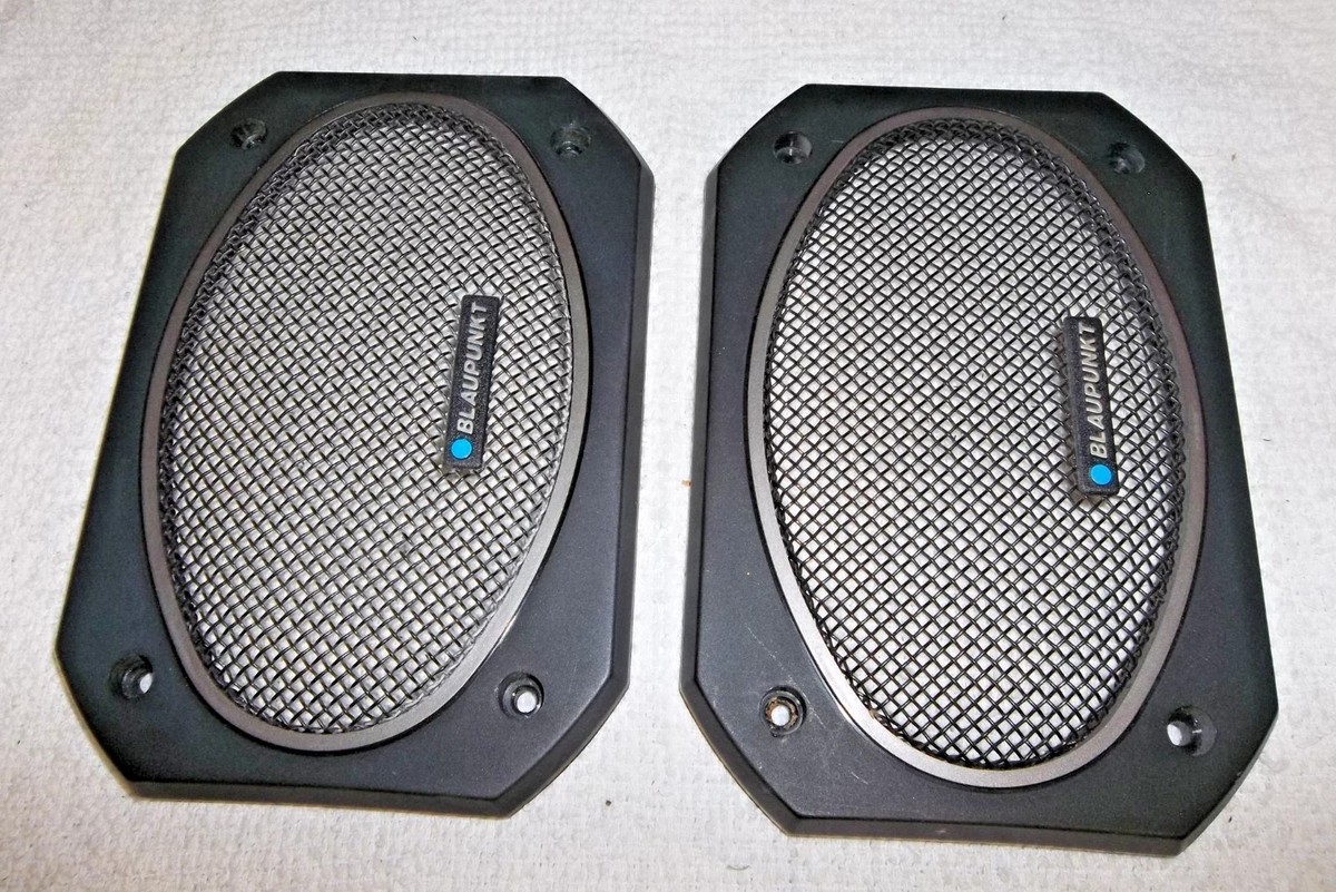 Vintage Blaupunkt old school blue magic Car stereo speaker grill