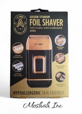 Foil Shaver Golden Titanium For A Clean,Ultra-Close Shave Az1062